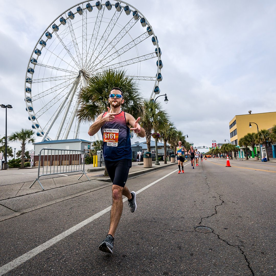 Happy Race Day!

Let's celebrate the 25th Anniversary Race in style! Reminder that the Full &amp; Half start at 7 AM and the 5k starts at 8 AM. Let's goooooooo!