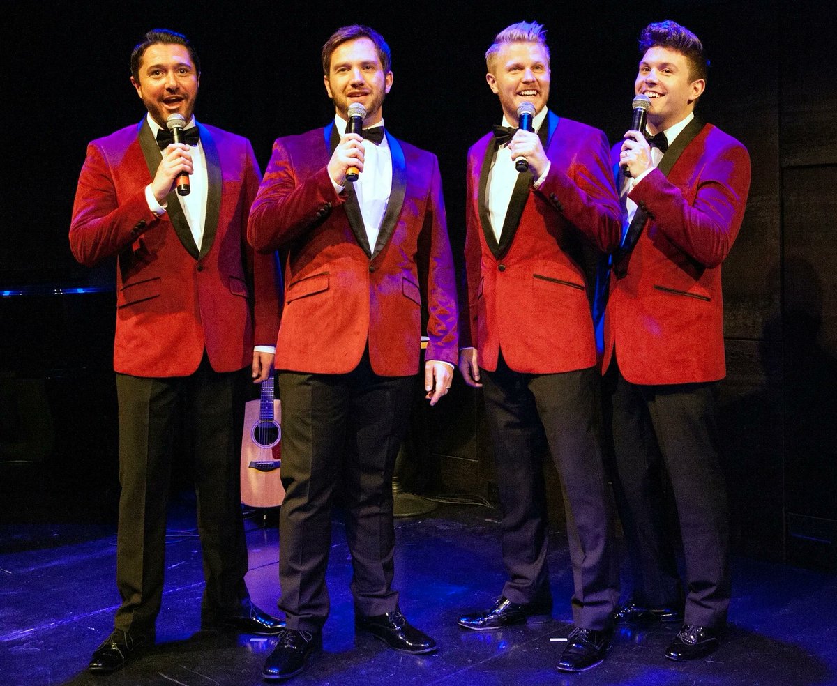ILoveMCR's tweet photo. 🎭 What to expect on this weeks Live In The Hive at 8pm on Facebook with @showbizshel
🎭 Tune in to see The Barricade Boys and Dianne Pilkington.
🎭 The Barricade Boys are coming to the Opera House on 15th May and Bedknobs and Broomsticks is coming to The Lowry 15-19th March. https://t.co/qMc3jWexFX