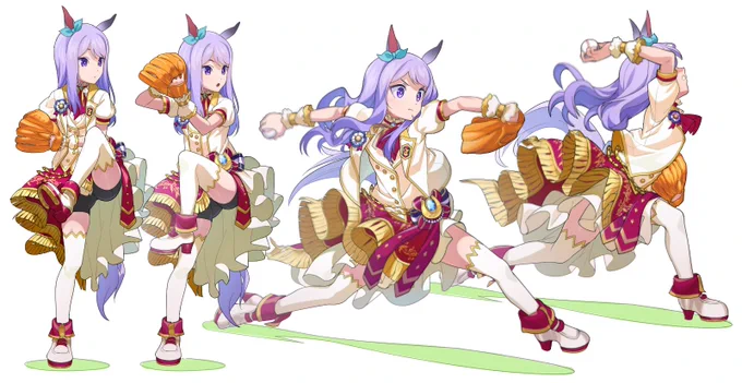 Q.誰のフォームをマネてるでしょう? 