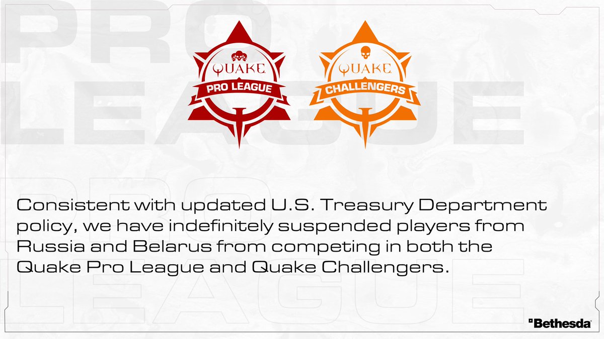 cooke82's tweet image. COOLLERZ тоже больше не в Quake Pro League. Это и так было понятно, но уточнить не мешает. Под репрессии попал и DancheZzor, выигравший первые отборочные Challengers (в которых, кстати, русским и белорусам участвовать больше нельзя). #quake #quakeproleague #cooller #danchez