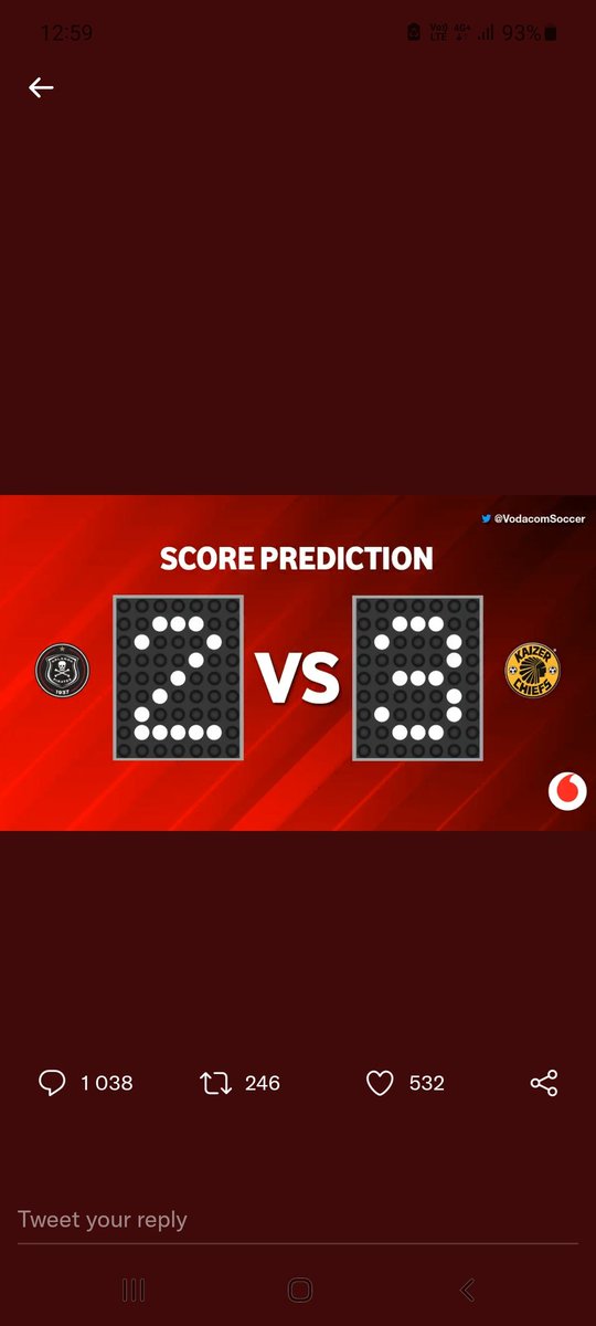 BeautyCapris's tweet photo. @Vodacom #GigaNathi #SowetoDerby https://t.co/FV6adsBR96