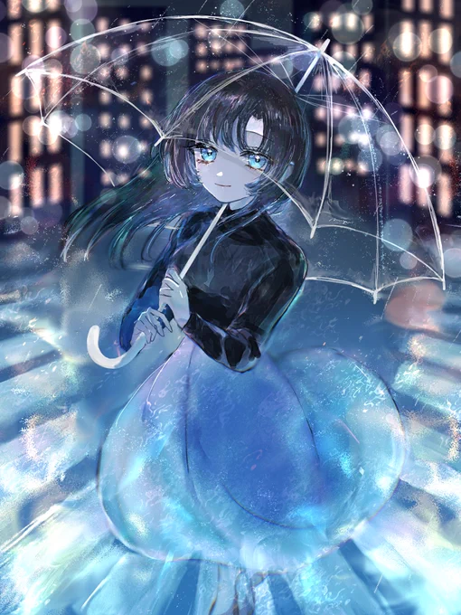 夜雨 