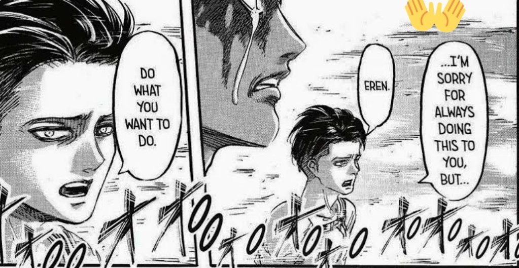 Levi went from ordering him to requesting him 🥺 😭