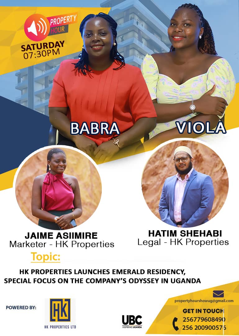 ubctvuganda's tweet image. Don't miss #PropertyHour Tonight
@HKPropertiesUg 
@Propertyhourug