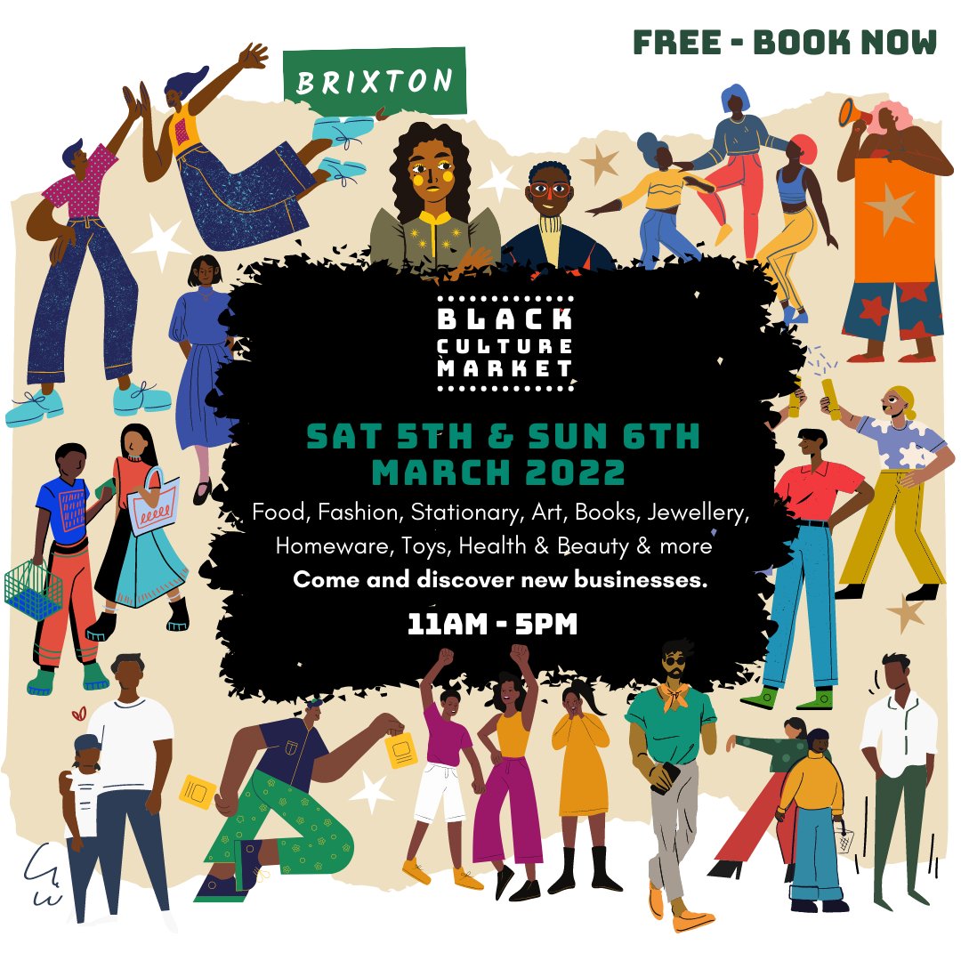 VillageandHome's tweet photo. Come and join us today and tomorrow at The Black Culture Market from 11am to 5pm:
Downstairs at The Department Store, 248 Ferndale Road, London SW9 8FR https://t.co/RGefBxZHWj