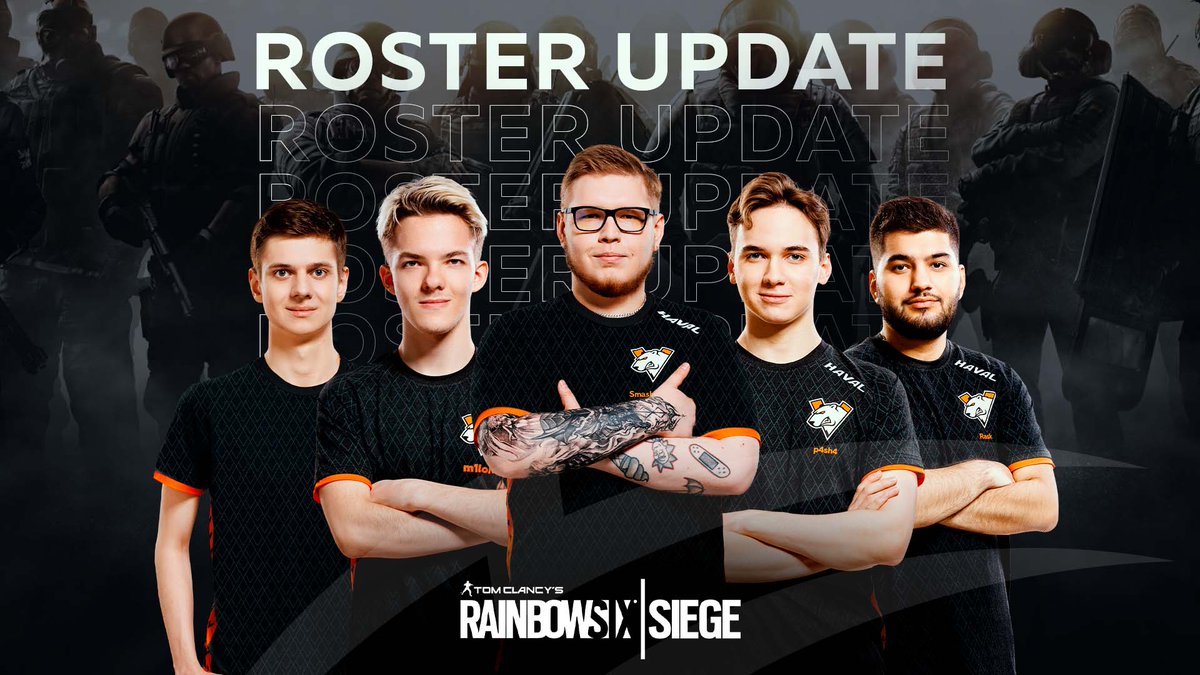 Virtus.pro (@virtuspro) on Twitter photo Our Rainbow Six Siege roster is complete. Yaroslav <a href="/FmxR6/">๐๐๐๐_๐๐ก๐ </a> Kurzin, Kirill <a href="/SmashByAsh/">SmashByAsh ๐</a> Belozerov and Anton <a href="/vlklnq/">ViKiNG</a> Shevchenko (coach) joined the club.
Read more about the Virtus.pro R6S updated roster: virtus.pro/a/r6new
#R6S #GOGOVP Our Rainbow Six Siege roster is complete. Yaroslav <a href="/FmxR6/">๐๐๐๐_๐๐ก๐ </a> Kurzin, Kirill <a href="/SmashByAsh/">SmashByAsh ๐</a> Belozerov and Anton <a href="/vlklnq/">ViKiNG</a> Shevchenko (coach) joined the club.
Read more about the Virtus.pro R6S updated roster: virtus.pro/a/r6new
#R6S #GOGOVP