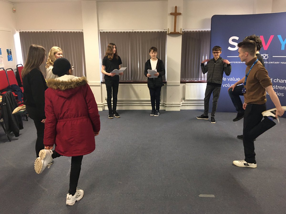 staffscvys's tweet photo. We’re having a lovely day with @StaffsYU training more young people in the #WHAMPlan with Dylan and Jack delivering to our group! https://t.co/scQJerwo3X