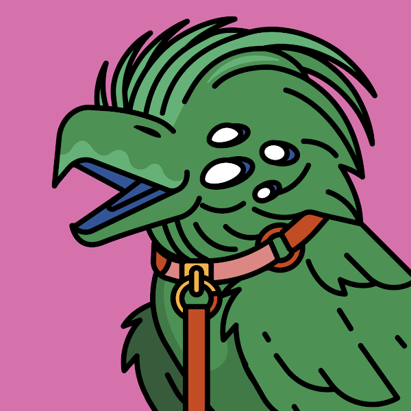 stefanienft's tweet photo. I honestly think Birds are underrated 🐦 I'm so in love with this Frenz. It's a 4/5 fresh 💚 Where are my Bird lovers? Show me yours 🥰
#deadfellaz https://t.co/DynT0fIsV7
