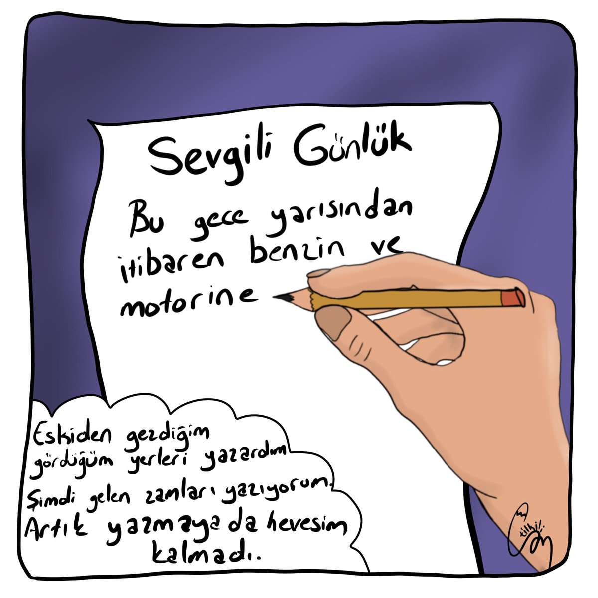 Bu geceden itibaren ..... Kurumuş boğazım. #zam #akaryakıt #motorin #aylakanimadyon #aylakçizimler #aylakkarikatür Benzine 88 Mazota 1.50 #ZAMlarınSonuYokMu #Zampiyon