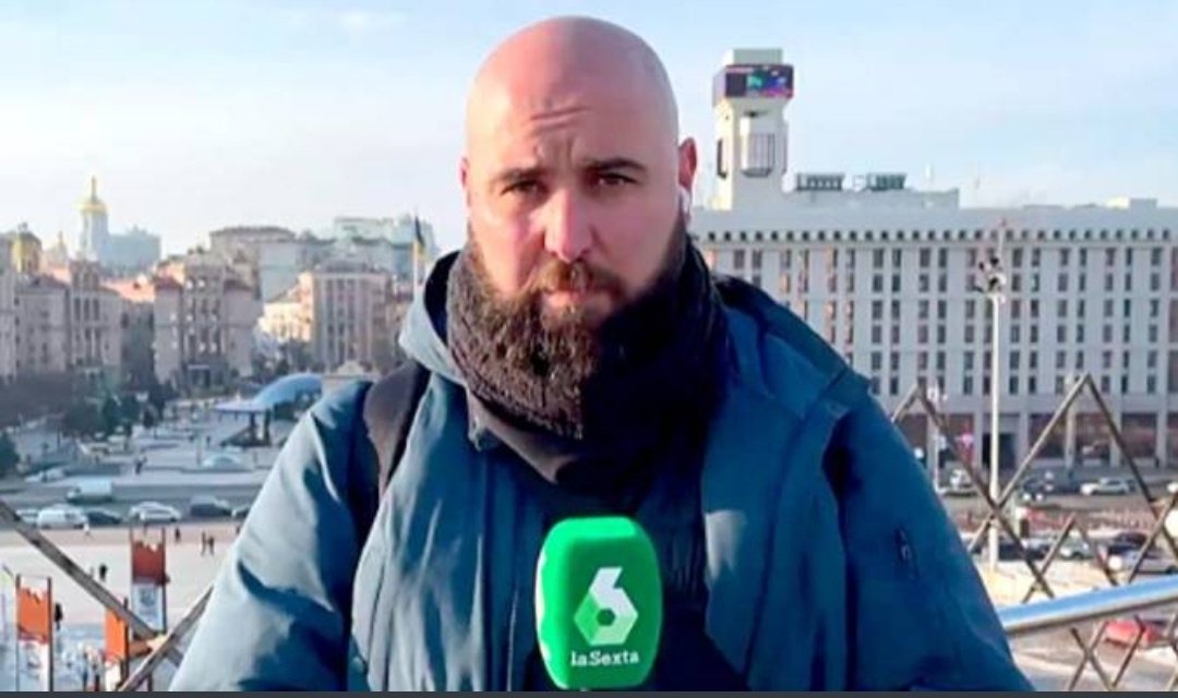Han detenido a este periodista de La Sexta por ser un espía ruso.
Esta noticia me ha sorprendido bastante, no sabía que era periodista.