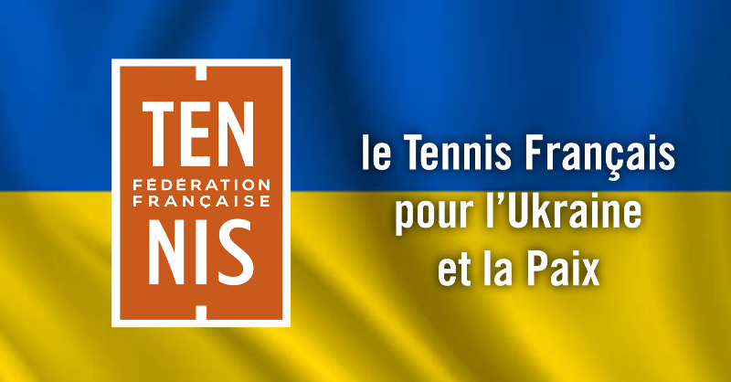 FFTennis's tweet photo. La @FFTennis lance l’initiative "le Tennis Français pour l’Ukraine et la Paix", associant toute la famille du tennis français dans une action de solidarité pour le peuple et les joueur(ses) ukrainiens avec @nmahut pour ambassadeur et en collaboration avec @UNICEF_france ⬇️
