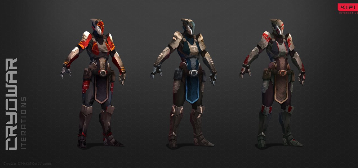 CryowarDevs's tweet photo. A casual Saturday #CryowarIterations sneak peak of a new character progress. ๐ Will she become an worthy opponent of the fierce Valkyrie and the Dark Arts master Artemisia? ๐ฅ #GameFi #P2E #ConceptArt https://t.co/Z20kB1Ssfx