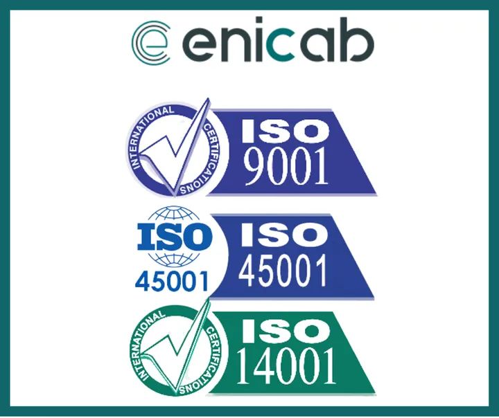 ENICAB_SPA's tweet photo. A l’issue du passage de l’audit de certification SMI  avec succès  le Jeudi 24 Février 2022 en obtenant le socle de trois certification #ISO : #ISO_9001 V 2015, #ISO_45001 V2018 et #ISO_14001 V2015. https://t.co/tZY9WgY3o8