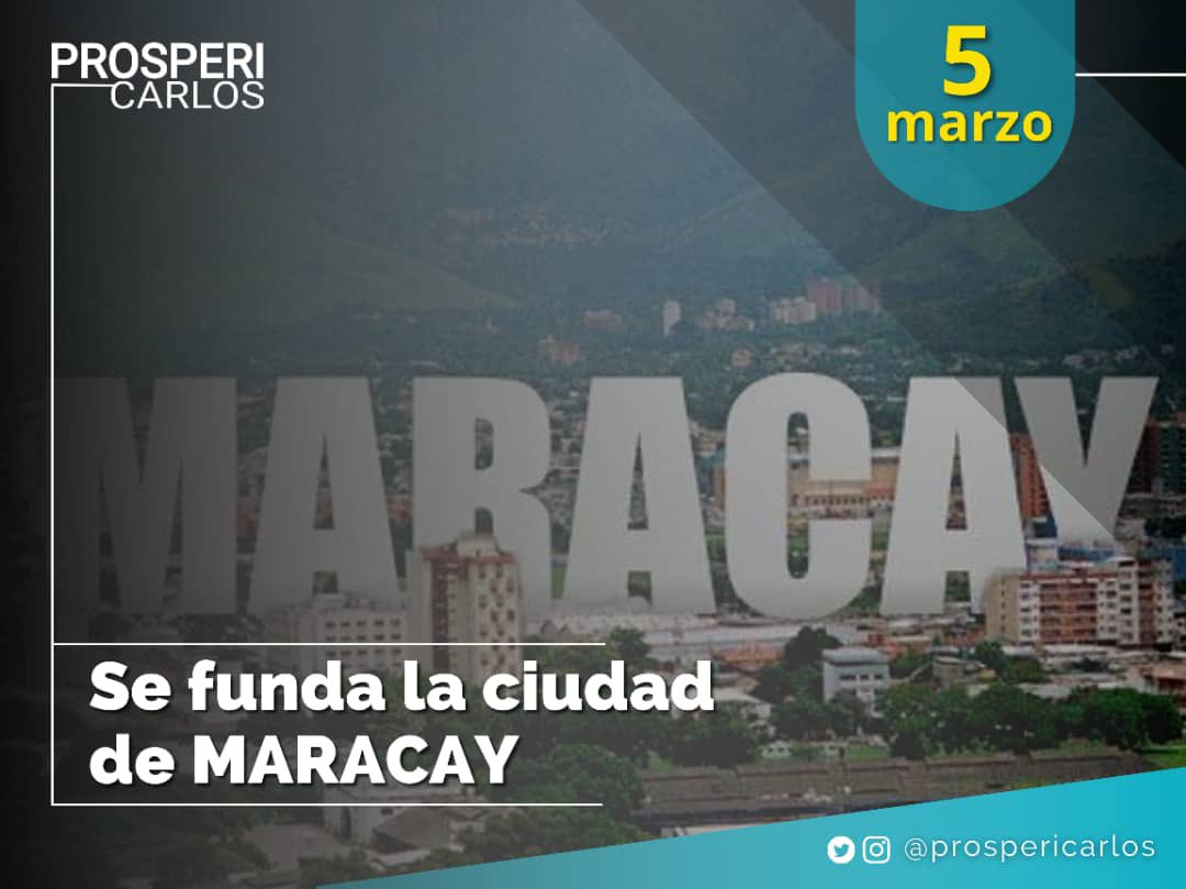 #5Mar Conmemoramos 321 años de Maracay, Ej. de desarrollo y progreso en la época democrática en la que recibió al Pdte John F. Kennedy para inaugurar el Asentamiento Campesino La Morita, bajo el Gob Rómulo Betancourt.
¡En una Vzla próspera, la Ciudad Jardín volverá a florecer!🇻🇪