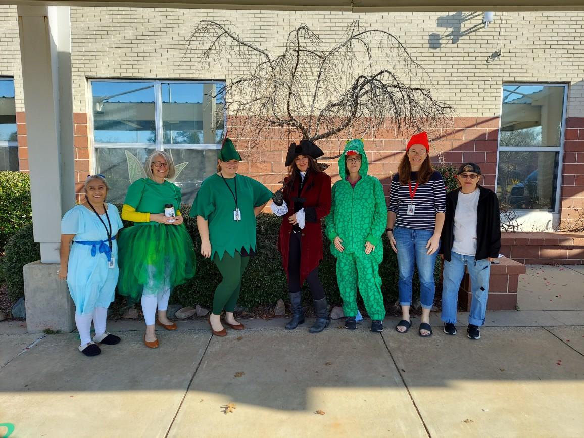 Yesterday was a great day <a href="/MiddleCreekES/">Middle Creek ES</a>. We welcomed families back to celebrate the love of reading with our book character parade. The office team channeled our inner 3rd grade selves with our Peter Pan costumes. <a href="/marybohland/">Mary Bohland</a> @RhondaGrode