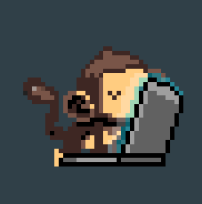 Lamz0_'s tweet photo. I minted this cute @spacemunks🐒 ModMunk Prime, the perfect reward for being a mod in @degencoinflip https://t.co/8OqEc1Sn0r