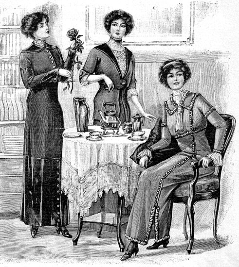 Журнал "Дамский мир". 1900-е.