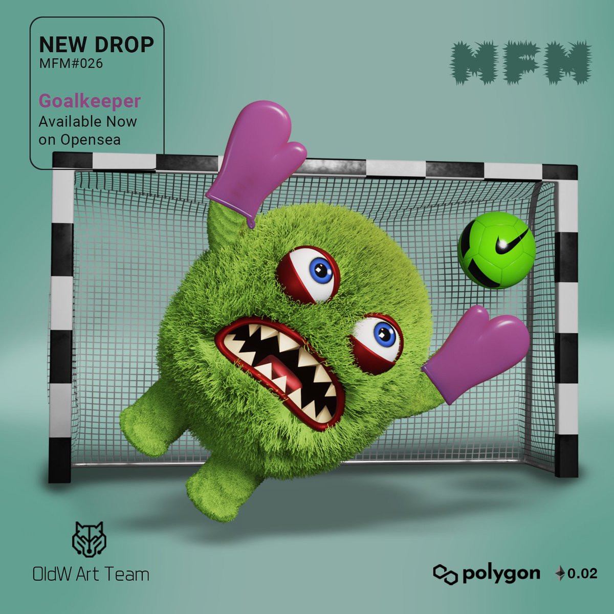 Meta Fluffy Monsters NFT tweet media