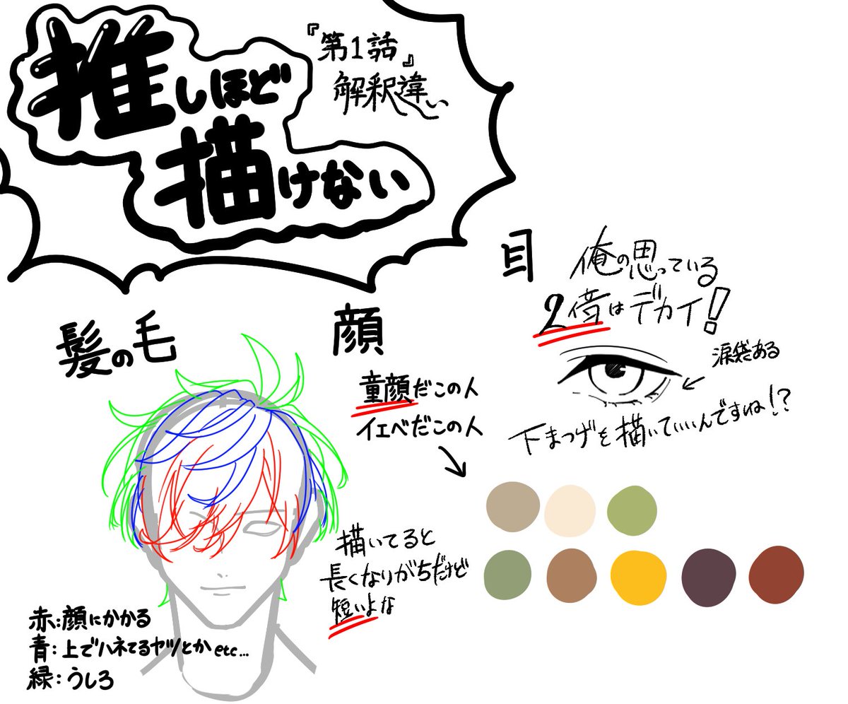 先生が描けないメモ 