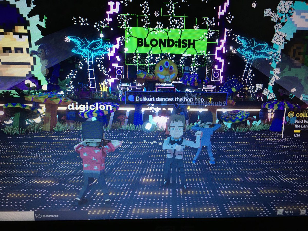 erdemmtezel's tweet photo. @TheSandboxGame @blond_ish I just participated in the daily #SandboxAlphaS2Contest for a chance to earn up to 1,000 $SAND! Day 2 - Dance with Blond:ish. Check out my screenshot below! 👇 #SandboxAlphaS2 https://t.co/L3L20GzphQ
