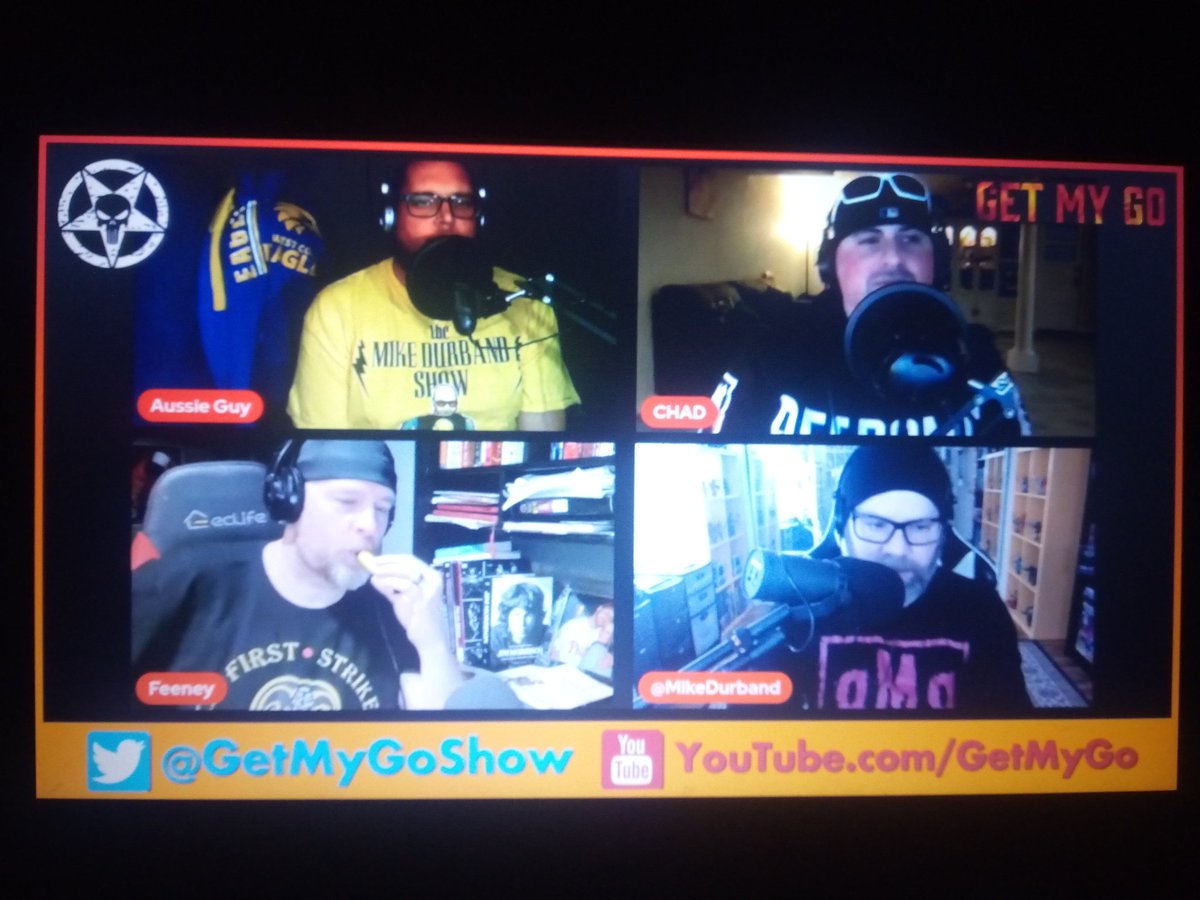 scottysmithmate's tweet photo. I'm #AlwayzReady to watch some @GetMyGoShow tonight W/ @MikeDurband, @thatsussieguy, @ChadIanB & @jffeeney3rd! I popped HUGE for the @nwa Champ @TheMattCardona at the start of the show. Check this out on #GetMyGo's YouTube channel. #gMg #MajorPodNetwork #ThatAussieGuy https://t.co/a7evHwJgqX