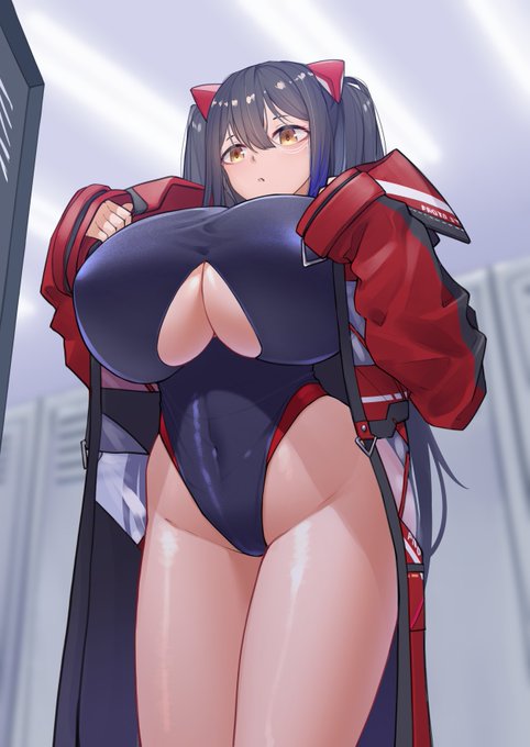 ・パイスーちゃんのイラスト
「着替え……水着に出力しなおして……あー……」
「これでいっか、水着みたいなものだし」
戦闘服がほぼ水着というやつ。

※無断転載・無断利用お断り
※イラストはコミッションとして制作を依頼したものです
※りんご畑先生に描いていただきました! 