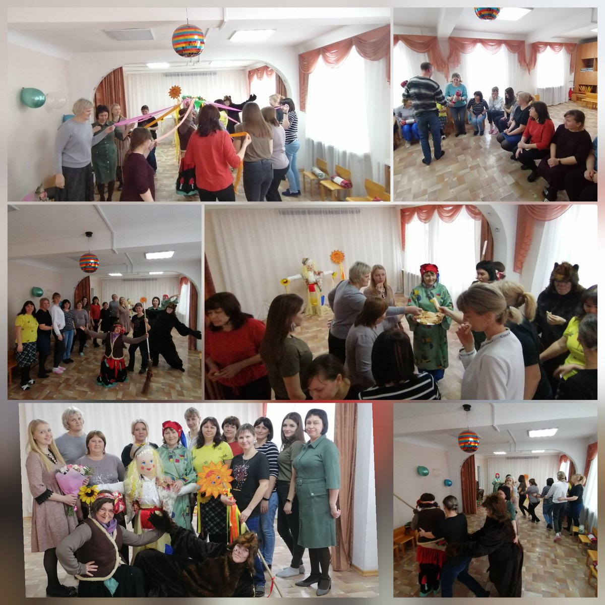Сегодня под руководством председателя ППО нашего д/с Галиевой Н.И. прошло поздравление прекрасной половины сотрудников с праздником 8 марта! Так как поздравление выпало на масленичную неделю не обошлось без народных игр и блинчиков 🥞 Благодарим за подарки Волжскую РОПРНО и Н РФ.