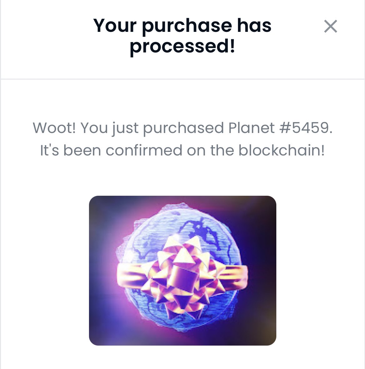 _blacka1_'s tweet photo. I’ve just bought a planet! I believe that @TroverseNFT will be the best P2E game in NFT history! 
Can’t wait to play! #troverse #metaverse #p2e https://t.co/jiHu05eDyz