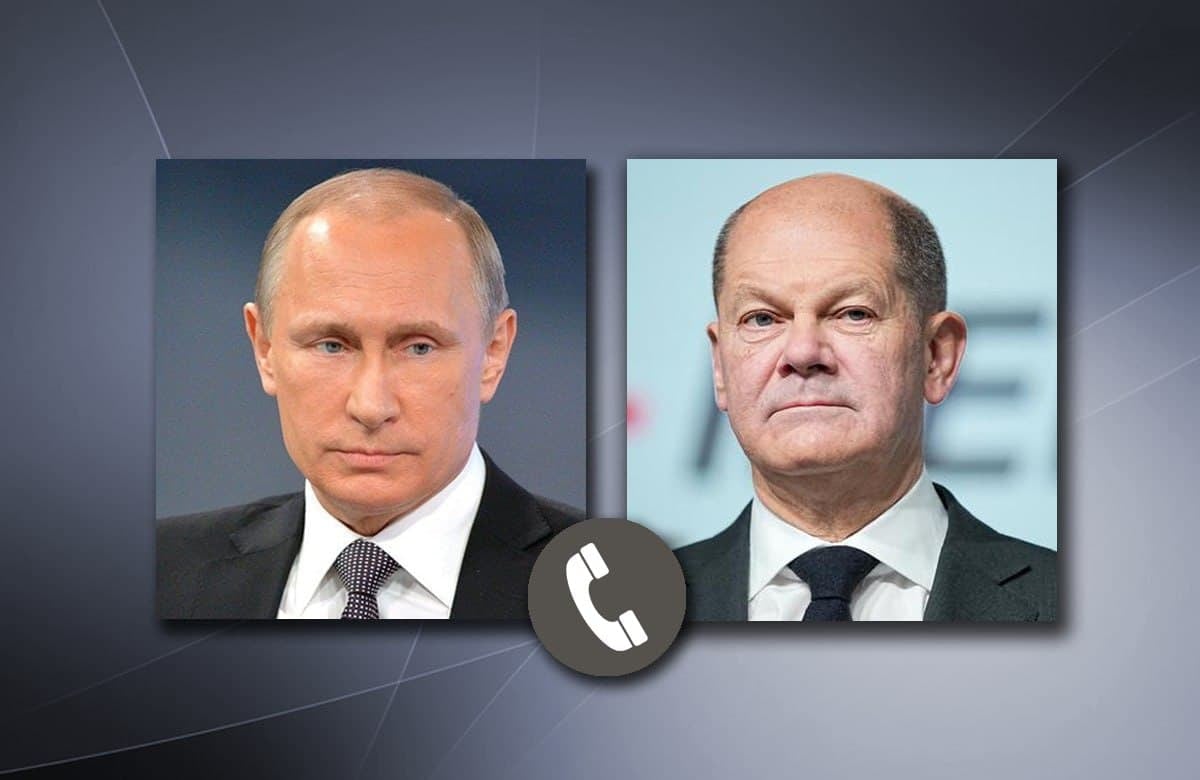 RussianEmbassy's tweet photo. President #Putin outlined to @OlafScholz #Russia’s conditions for dialogue: neutral &amp; non-nuclear #Ukraine, its demilitarisation &amp; denazification, recognition of sovereignty of #DPR &amp; #LPR within administrative borders of Donetsk &amp; Lugansk regions, and 🇷🇺sovereignty over #Crimea. https://t.co/hDOpkKuGih