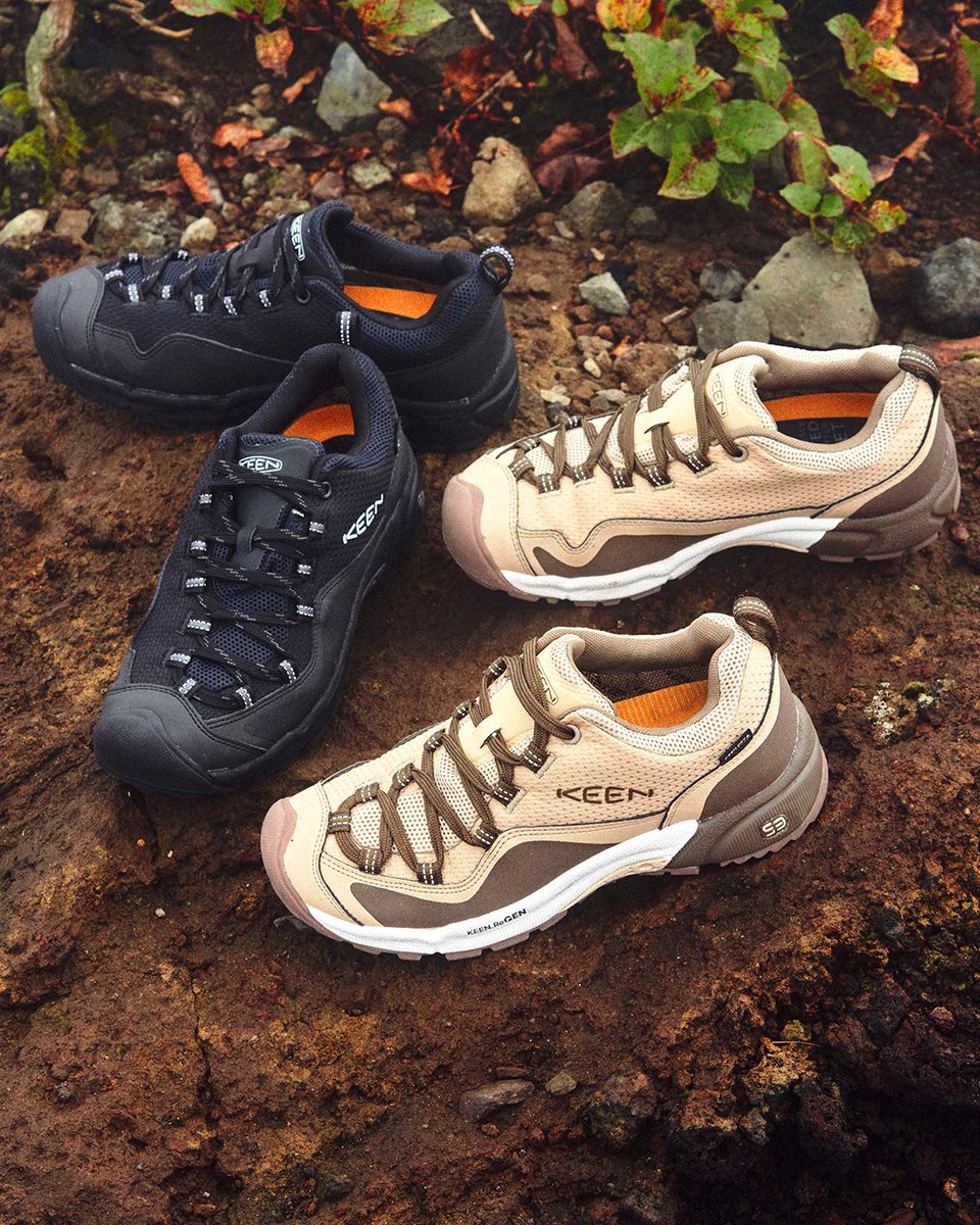 KEEN_Japan's tweet photo. 大地を掴みコントロールするソールユニットに、左右非対称のシューレースデザインをハイブリッドした #全天候型 パフォーマンスシューズ が #ワサッチクレスト WP。#街や自然の中を駆け巡る、ハイブリッドライフスタイルに最適🌟

➤#WASATCHCREST：https://t.co/NThUdNGmbO https://t.co/Syun0o0aoP