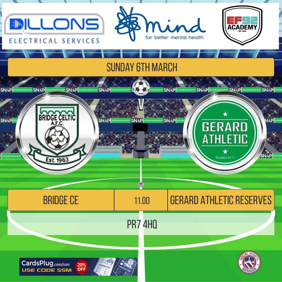 GerardAFC's tweet photo. Tomorrow's games...💚🖤💛 https://t.co/FYCYp4BqIu