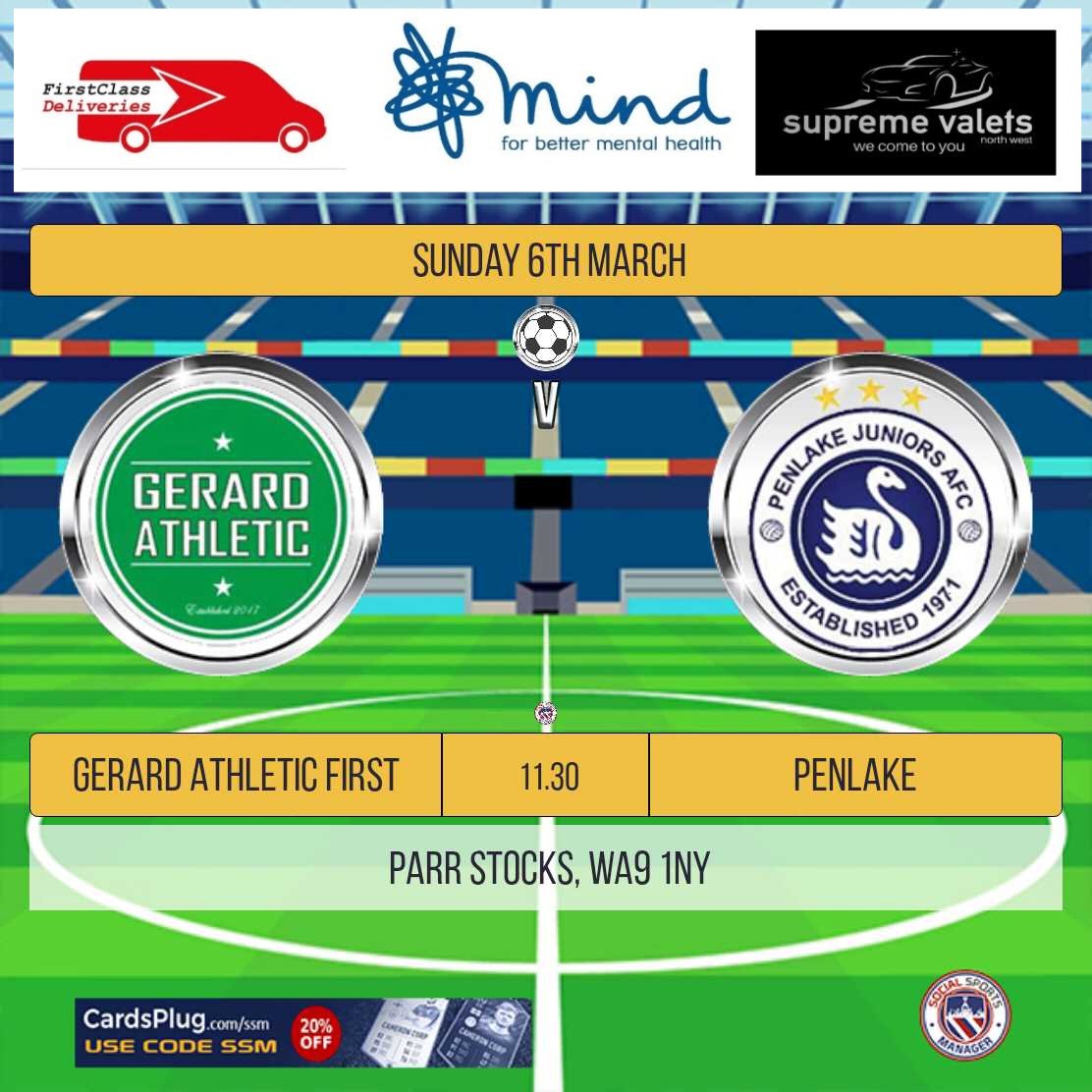 Tomorrow's games...💚🖤💛