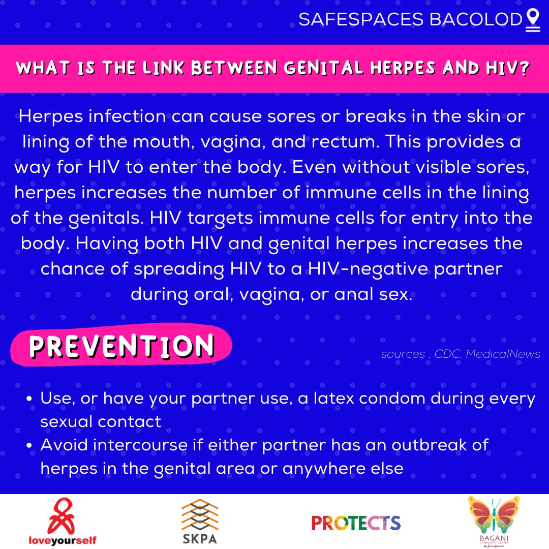 safespacesbcd's tweet photo. ๐๐๐ฅ๐ฃ๐๐ฆ is one of the quickest STD to spread from one person to another. How do you get it? What happens if you have it? ๐๐๐๐ ๐ค๐ฃ ๐ฉ๐ค ๐๐๐ซ๐ ๐ฎ๐ค๐ช๐ง ๐ฆ๐ช๐๐จ๐ฉ๐๐ค๐ฃ๐จ ๐๐ฃ๐จ๐ฌ๐๐ง๐๐!
#safespacesbcd #safespacesph #baganibcd #baganicares #loveyourselfph https://t.co/Q3Quntdehk