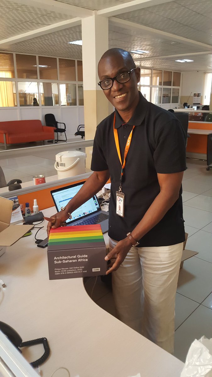 AdeD1955's tweet image. #architecture #ArchitecturalGuide Wow! Was it really almost a year ago that this came out? I managed to sneak into the #SierraLeone and #CaboVerde chapters as an author. First print-run sold out! dom-publishers.com/products/sub-s…