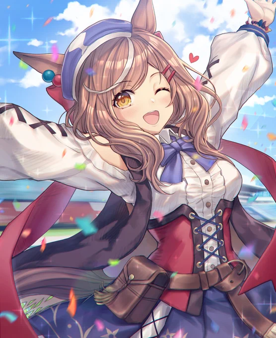 マチタンちゃん、お迎え記念🎉✨
#ウマ娘 #マチカネタンホイザ 