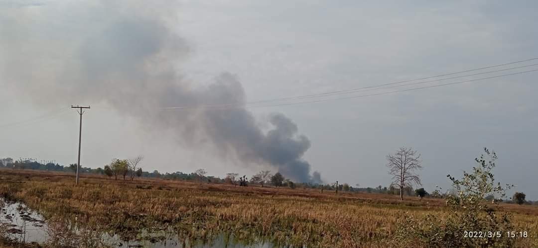 MK57236166's tweet photo. #HelpMyanmarIDPs
#2022Mar5Coup 
#WhatsHappeningInMyanmar 

Myanmar Junta set fire upon peoples,' residents https://t.co/o4c6zMudS9
