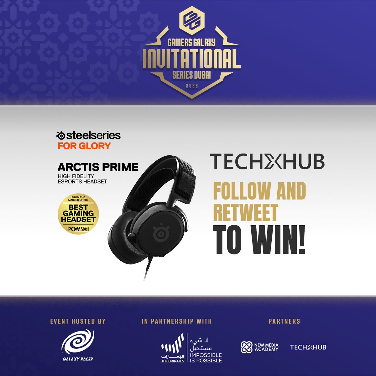 Galaxy Racer (@galaxyracerdxb) on Twitter photo 🚨GIVEAWAY ALERT! 🚨
(1) Follow <a href="/GalaxyRacerDxb/">Galaxy Racer</a> and @TechXhubimea
(2) Retweet this post for a chance to win!
#GAMERSGALAXY
#steelseries #headphones #win #dota2 🚨GIVEAWAY ALERT! 🚨
(1) Follow <a href="/GalaxyRacerDxb/">Galaxy Racer</a> and @TechXhubimea
(2) Retweet this post for a chance to win!
#GAMERSGALAXY
#steelseries #headphones #win #dota2