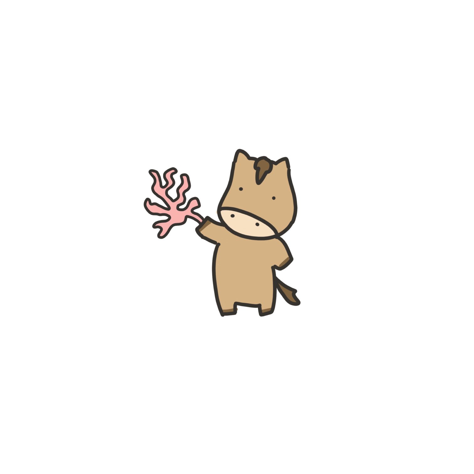 ひひぱか 今日はサンゴの日 石垣島で見たサンゴが忘れられない ふわイラスト イラスト好きな人と繋がりたい 馬 うま 馬好きさんと繋がりたい 1日1絵 一日一絵 かわいいイラスト 大好き 今日は何の日 沖縄 海 サンゴの日 サンゴ 3月5日 Horse