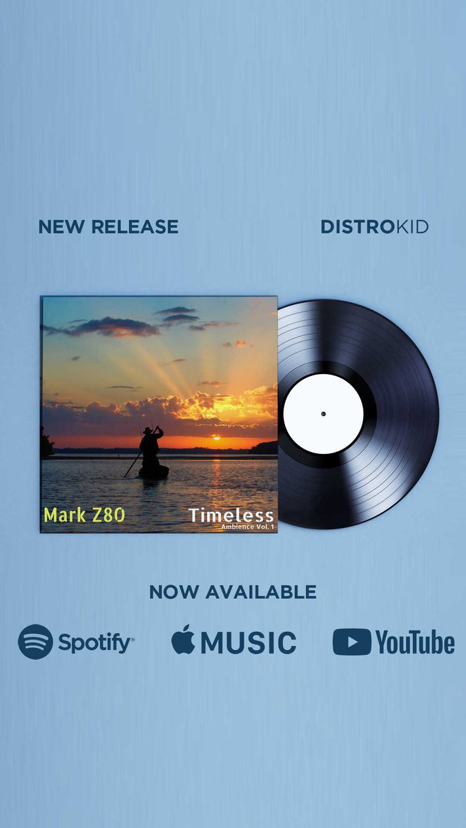 MarkZ80Music's tweet photo. Check out my new album, Timeless, featuring the single, Driftwood!

https://t.co/oK49KiR6X9

#timeless #markz80 #timelessalbum #ambient #newage #music #spotify #applemusic #youtubemusic #youtube #distrokid

@DistroKid @SIRIUSXM https://t.co/Nt8IX9oIf0
