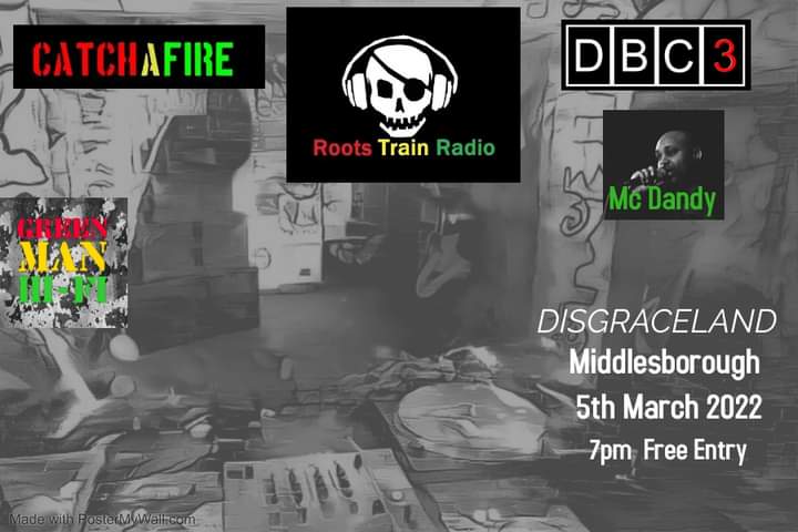 If you in Boro tonight <a href="/dandydizzle/">Dandy</a> dropping a #dbc3djset + @roots_train_radio + #Catchafireyork all through the mighty <a href="/GreenManHifi/">Green Man HiFi</a>
