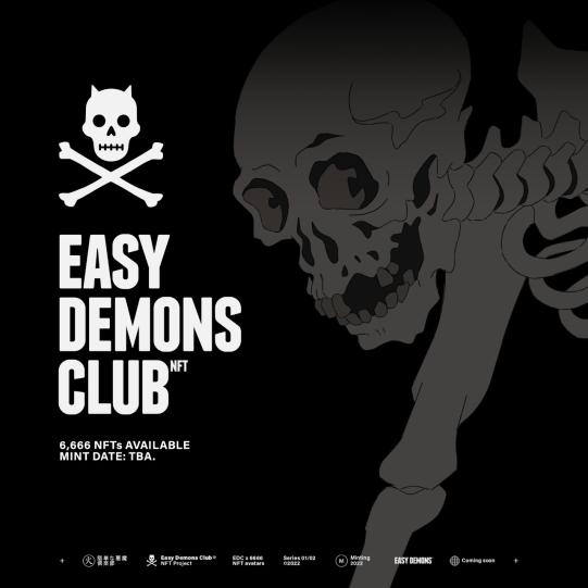 nftrank_xyz's tweet photo. Easy Demons Club is a 6666 NFTs created by artist @mau_lencinas&amp;GLITCH.
We’re giving away 5 Demonlist  for lucky winners!  To enter: 
1⃣Follow @easydemons_club &amp; @Ms_Dr_NFT
2⃣RT&amp;Like
3⃣Tag3Friends
24⏱️

#ez #easydemons #nftcommunity #NFTGiveaway #NFT #NFTs #NFTdrop #NFTGiveaways https://t.co/TU2aBTED8a