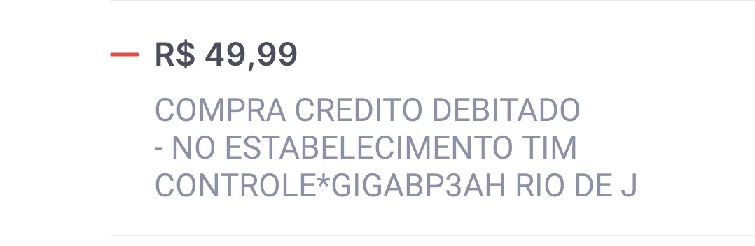 isacbvm's tweet photo. @TIMBrasil valor do Tim controle debitado, mas os benefícios não entraram.  Como resolver????? https://t.co/dAqaWRlUkL