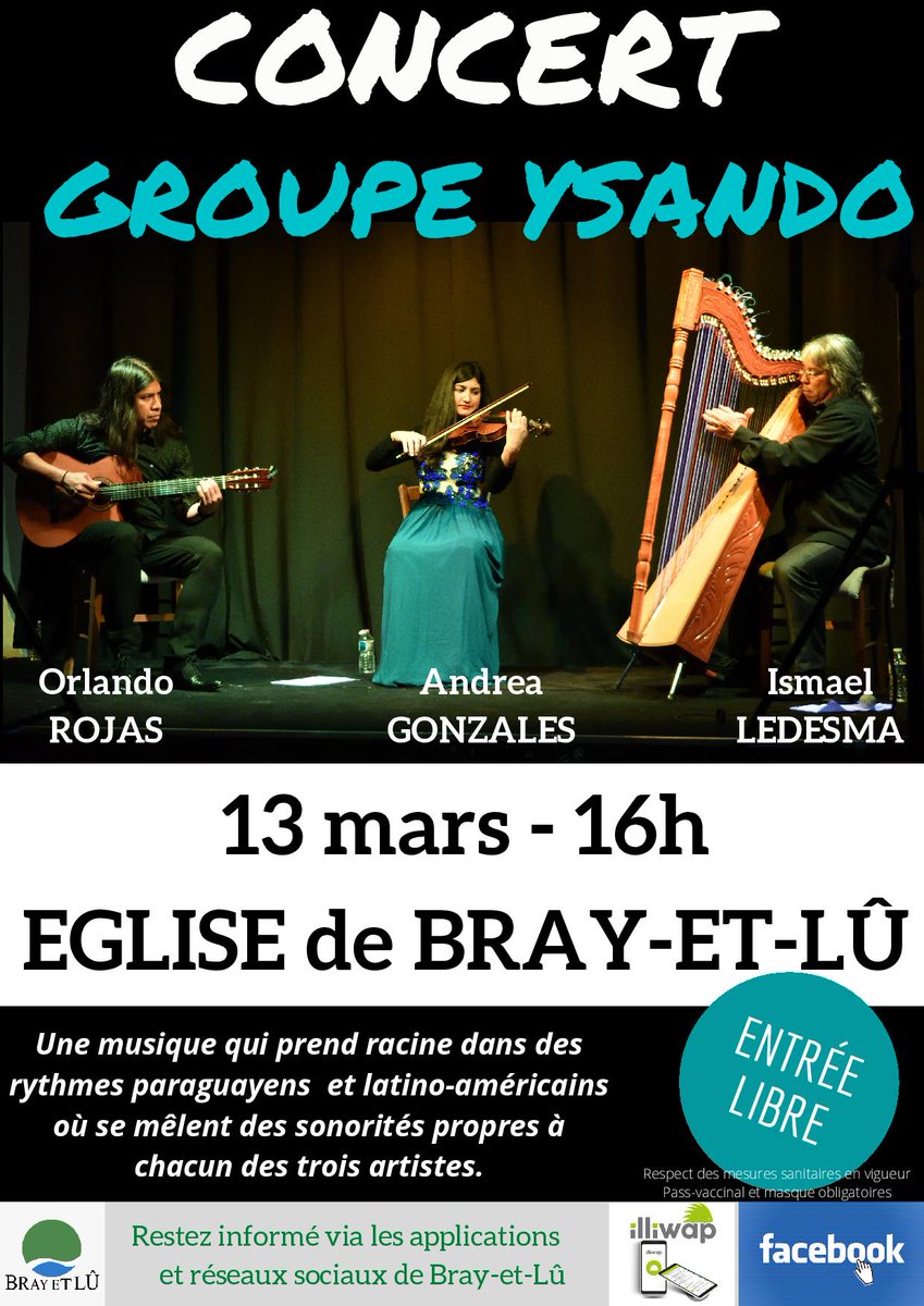 Proximo concierto en Francia
Next Concert in France
Prochain concert en France
13/03/2022