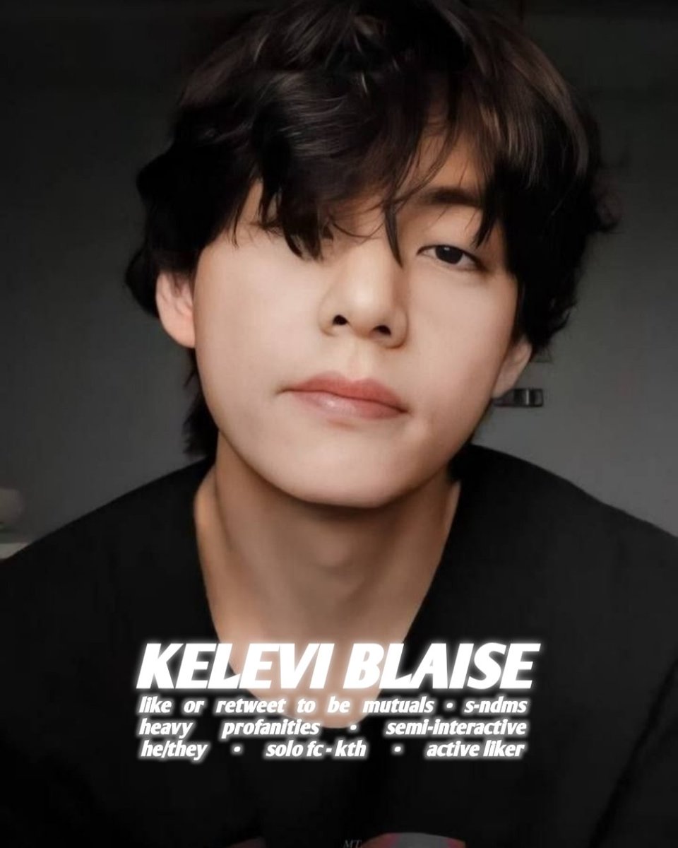 ㅤ
ㅤ
       new account but not new to rp.
       like  or  retweet to  be  mutuals.

ㅤ