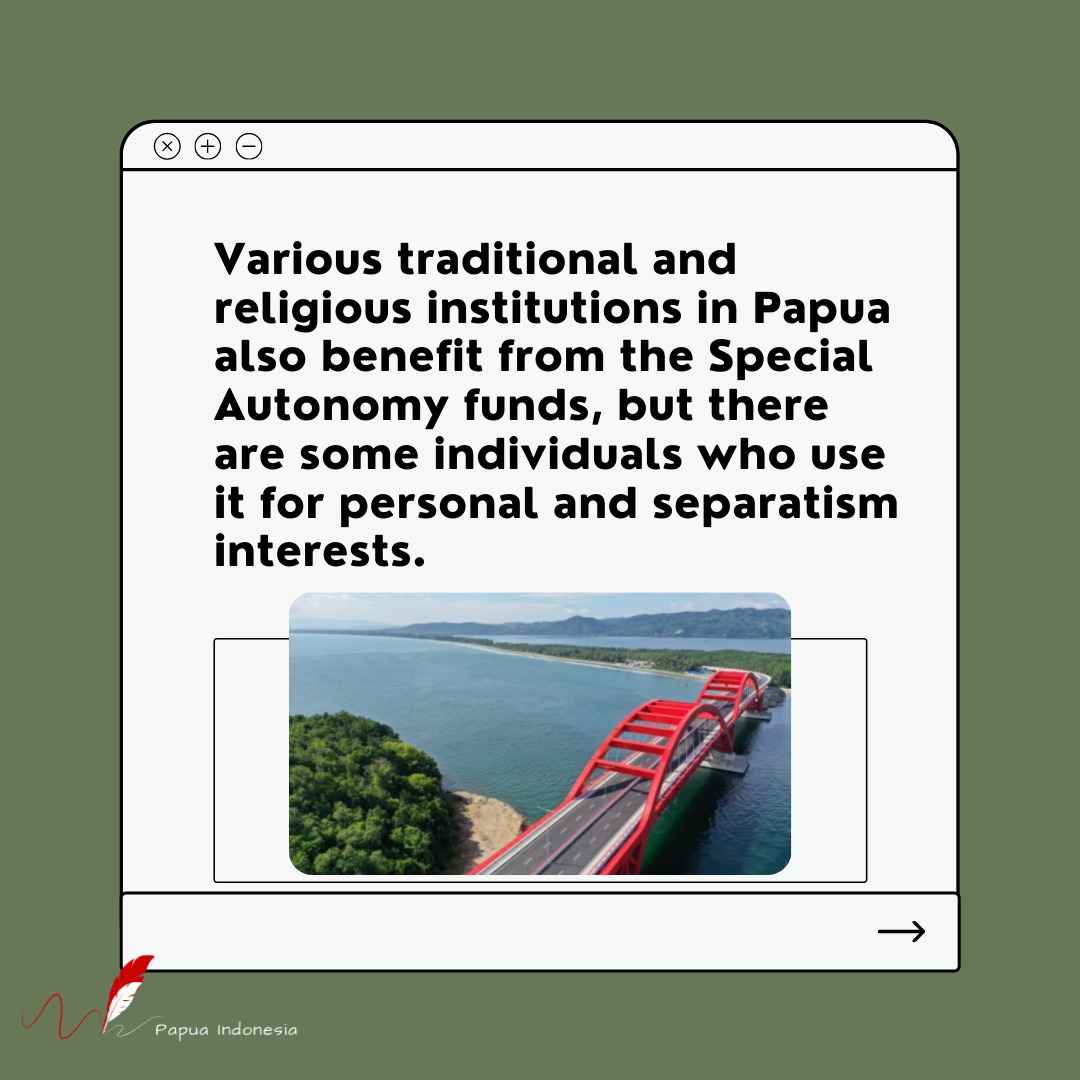 MaxJillian1's tweet photo. Special autonomy is the reason behind many progress that happened in Papua https://t.co/c7Bpcz1EBL