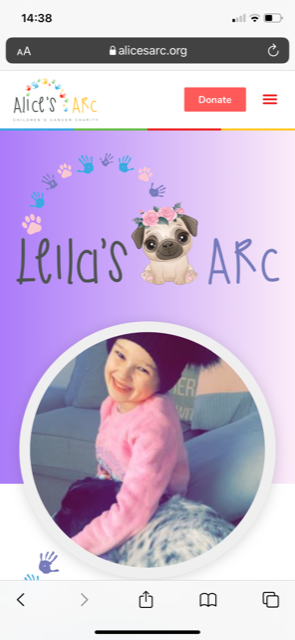 AlicesArc's tweet photo. Thrilled to launch Leila’s Arc. Leila is on treatment, on the FaR-RMS trial, care led from Nottingham QMC Hospital. Leila is six years old and has fusion positive rhabdomyosarcoma. Leila’s Arc have already raised a massive £17K. Please click on the link.
https://t.co/3kzvllTsoe https://t.co/2vB3qG50w2