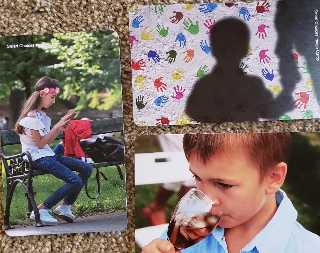 SmartChoicesIC's tweet image. Smart Choices Image Cards are meant to be revisited as your child grows so you can test what they remember and continue to instill your parenting lessons throughout the years. 

#KidsHavingAPlan #ImageBasedLearning #YouthCriticalThinking #PrepareYourChild #SmartChoicesImageCards