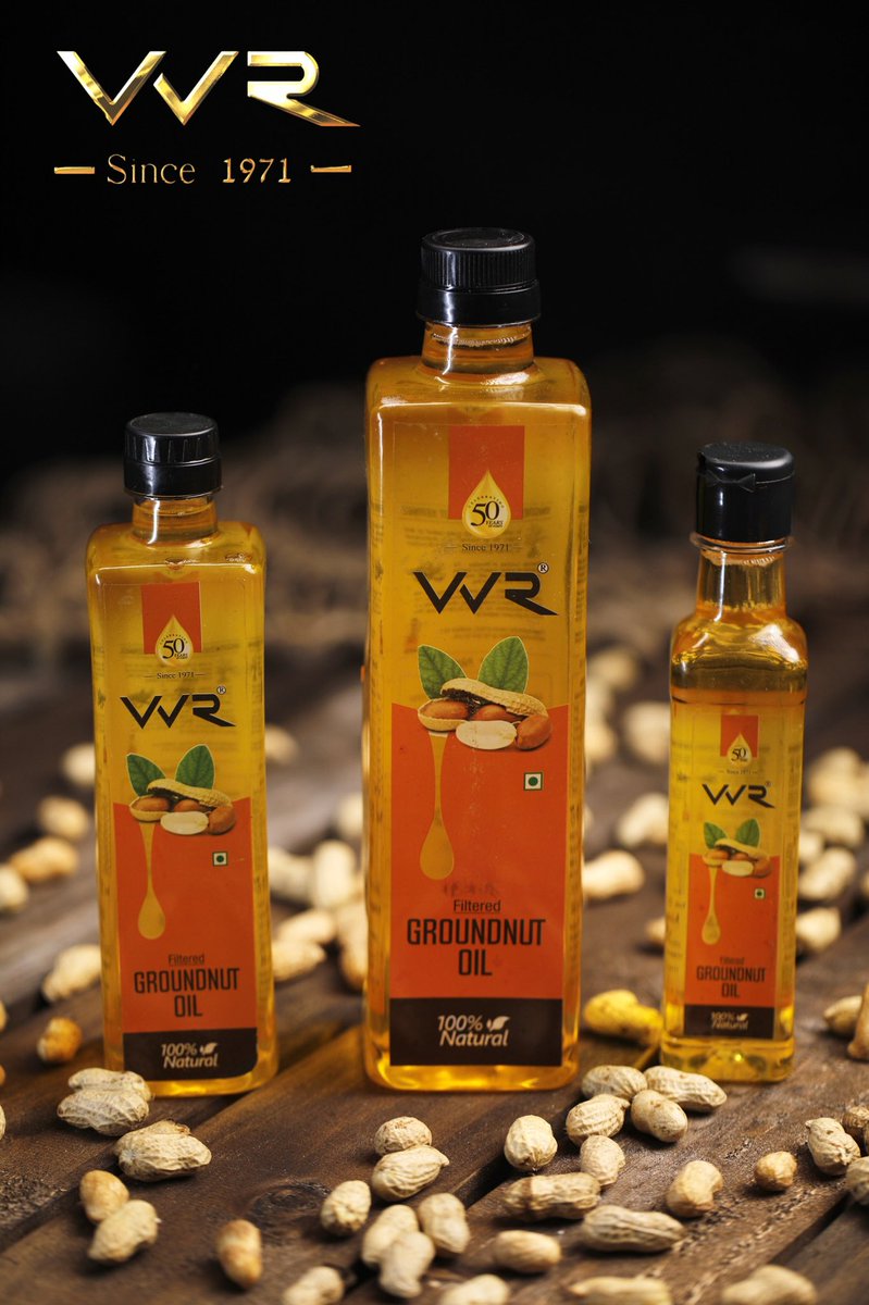 VVR_Oil's tweet photo. Let’s start the healthy journey with #VVRGroundnutOil 🥜. Because you deserve the best quality 🌟
@VVR_Oil now available in 1L, 500ml & 250ml. DM for orders 📦
• 𝟏𝟎𝟎%𝐍𝐚𝐭𝐮𝐫𝐚𝐥 • 𝟎%𝐏𝐫𝐞𝐬𝐞𝐫𝐯𝐚𝐭𝐢𝐯𝐞𝐬 •
#VVR_Oil #VVR #GroundnutOil #VVR50 #50YearsOfPurity https://t.co/aq6XGCVo0o