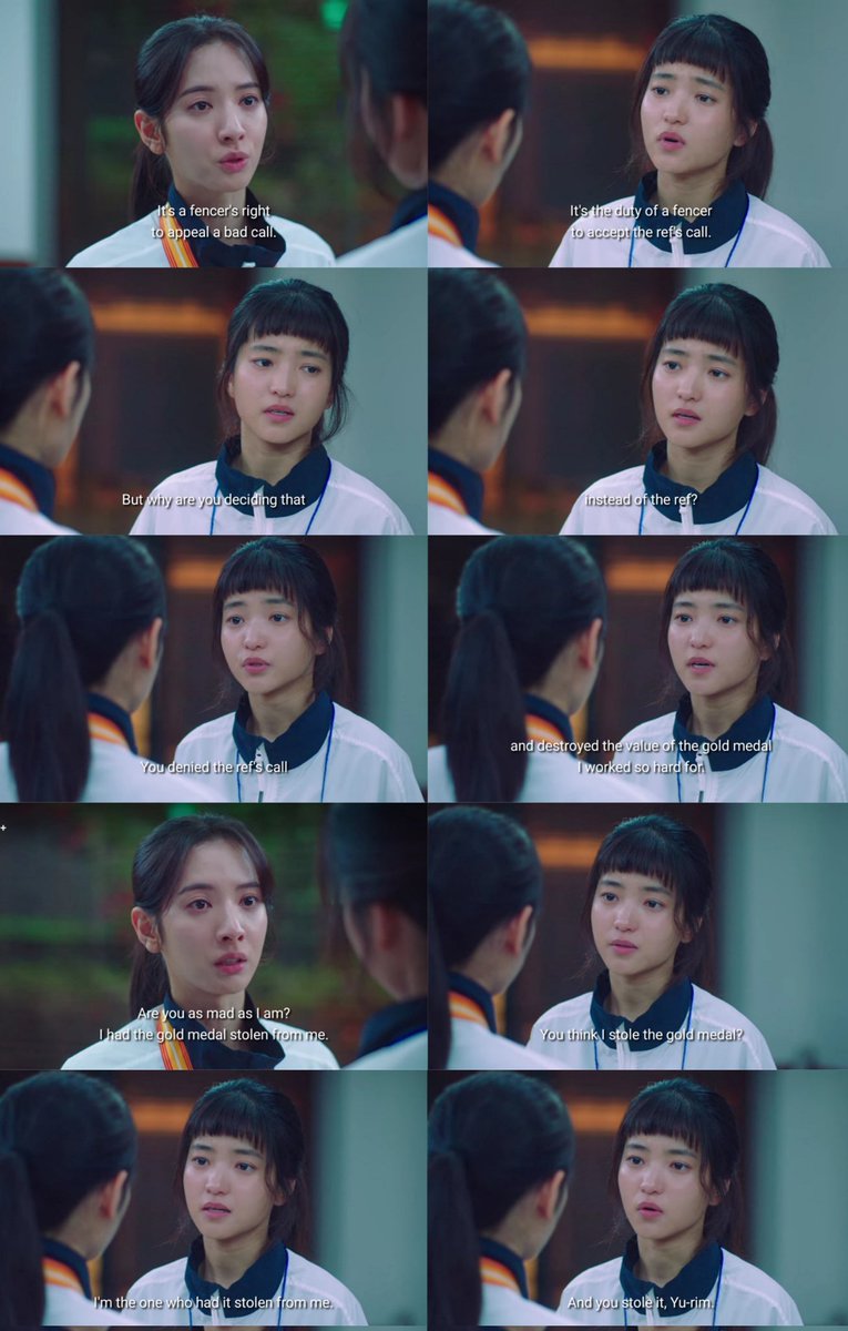 chaedaely's tweet photo. my heart is crying for heedo the whole episode. to have whole nation turn their back against you. she obviously got hurt, there's no one by her side, that actually believe she's the one won the game. she's alone through the fight 😭💔

#TwentyFiveTwentyOne #TwentyFiveTwentyOneEp7 https://t.co/MpVoPWjIw4