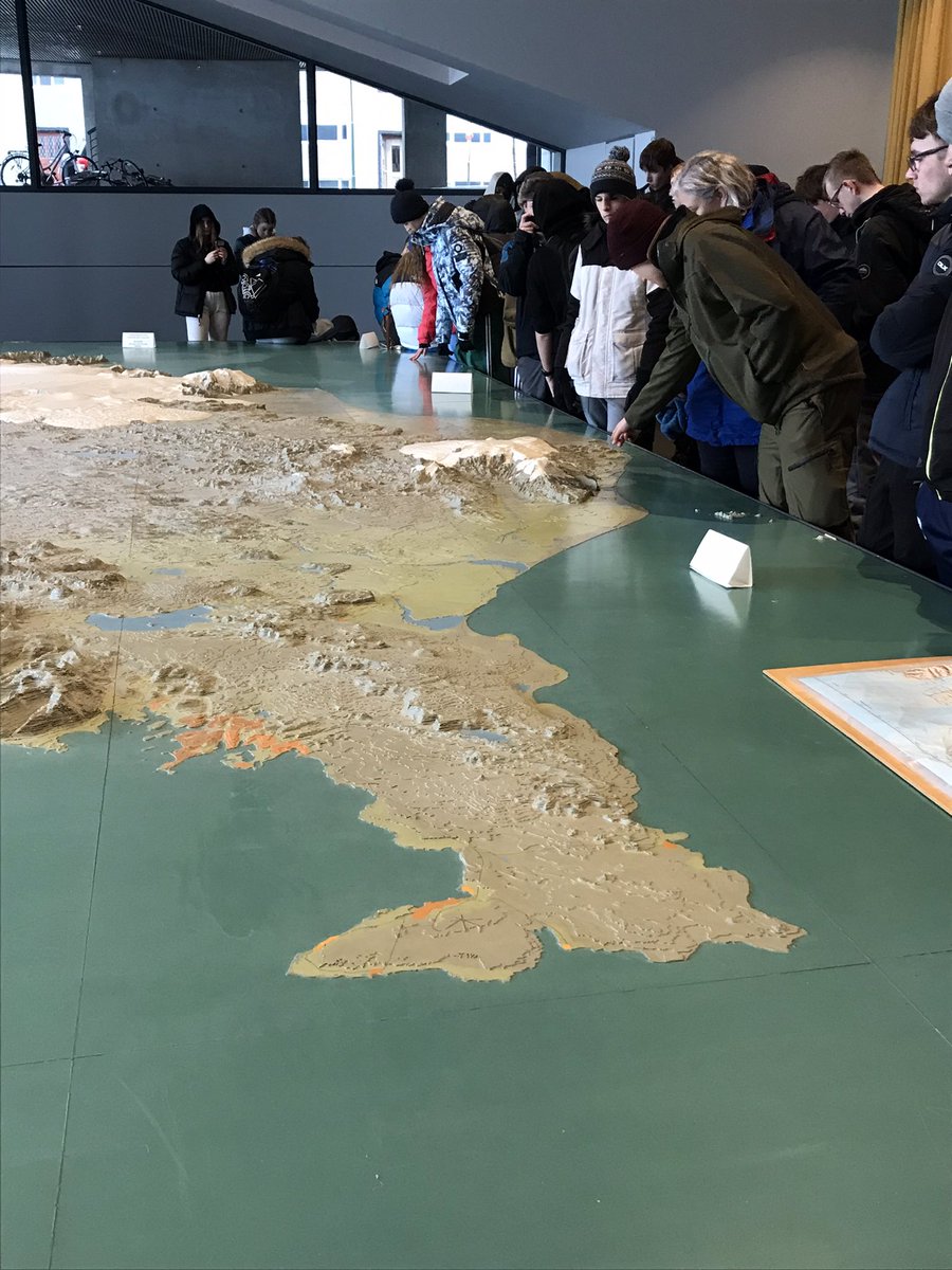 TGS_Iceland's tweet photo. City tour ending out in the Town Hall with a 3D map. Such a thrill https://t.co/yjQIQ3U7VT